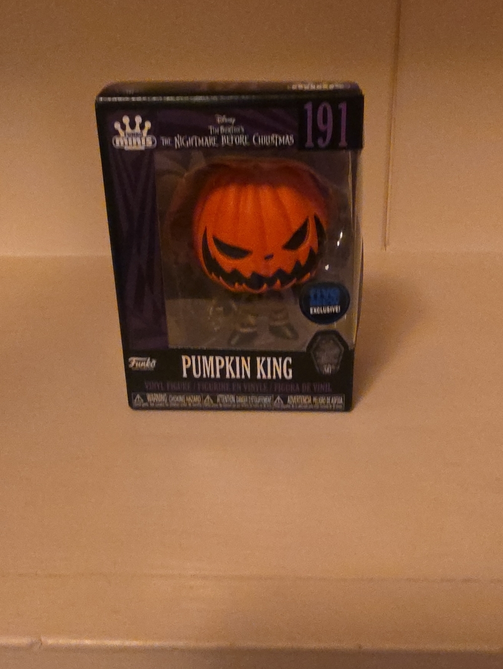 Funko Pumpkin King Vinyl Figure - Orange and Black